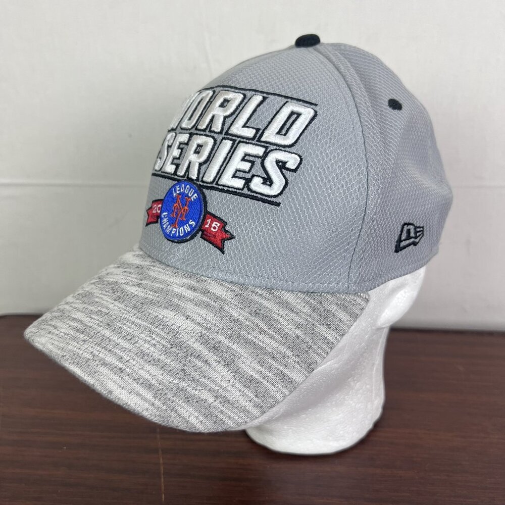New York Mets 2015 World Series League Champion Fitted On-Field Hat Size‎ OSFM - Picture 5 of 14